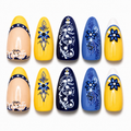 Blue and Yellow Luxe